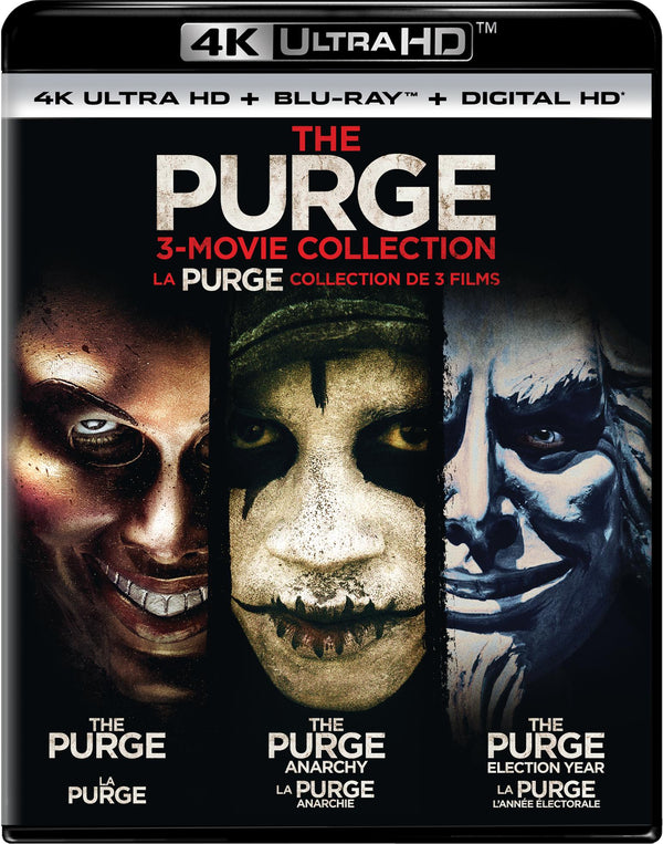 The Purge: 3 Movie Collection (4K-UHD)