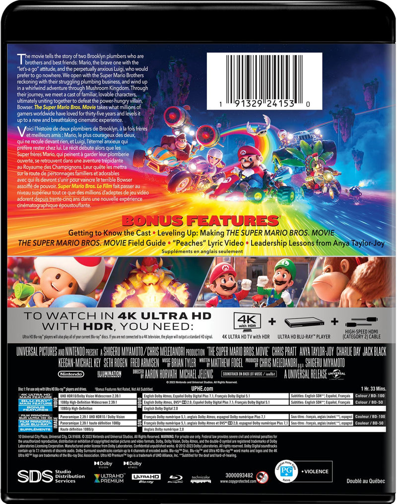 The Super Mario Bros. Movie (4K-UHD)