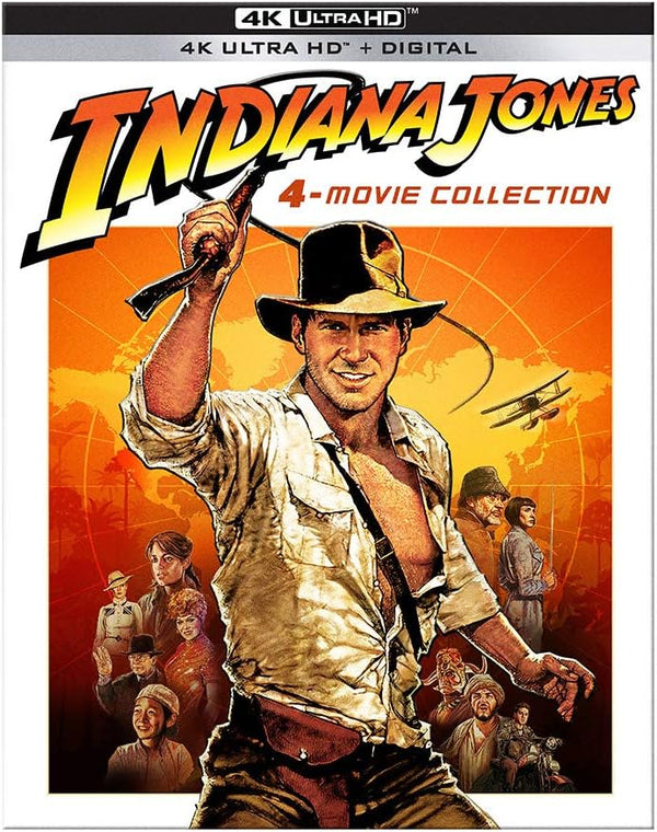 Indiana Jones: 4 Movie Collection (4K-UHD)