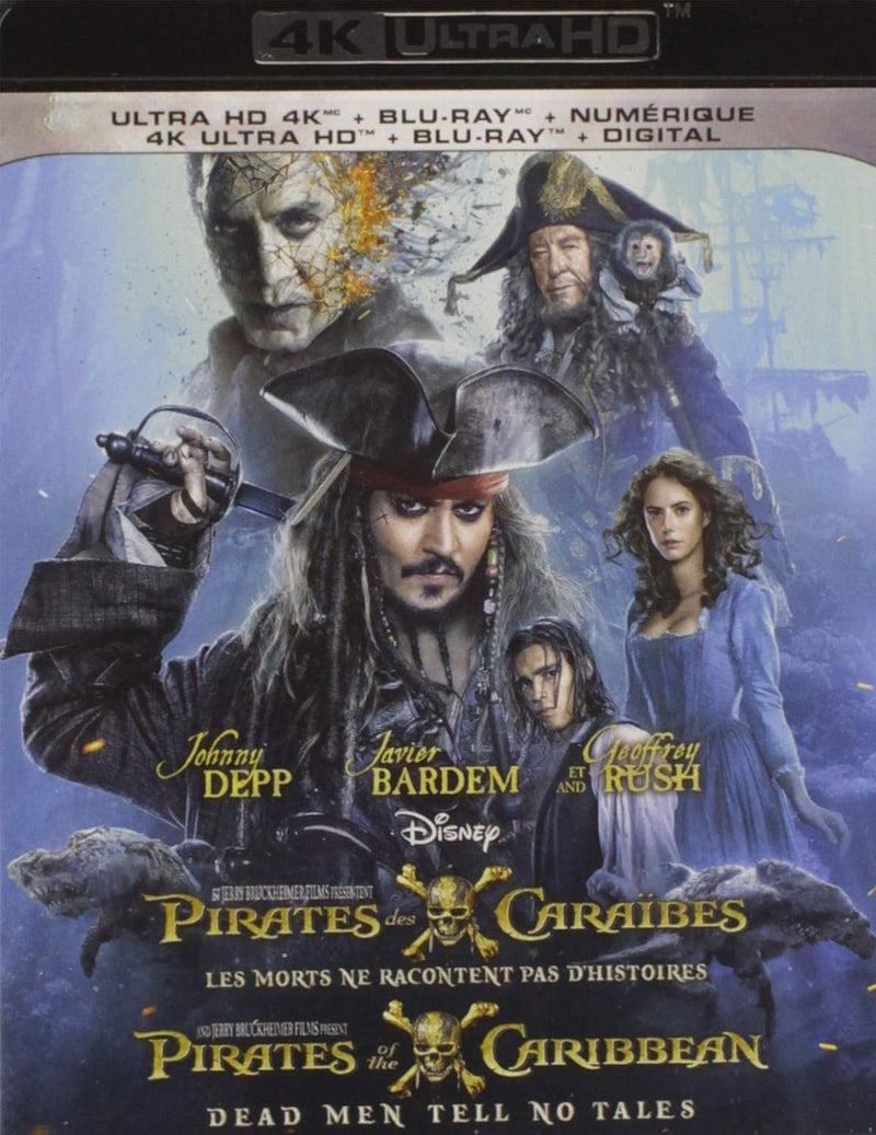 Pirates of the Caribbean: Dead Men Tell No Tales (4K-UHD)