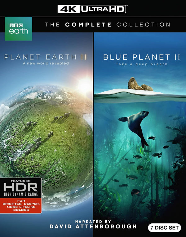 Planet Earth II and Blue Planet II: The Collection (4K-UHD)