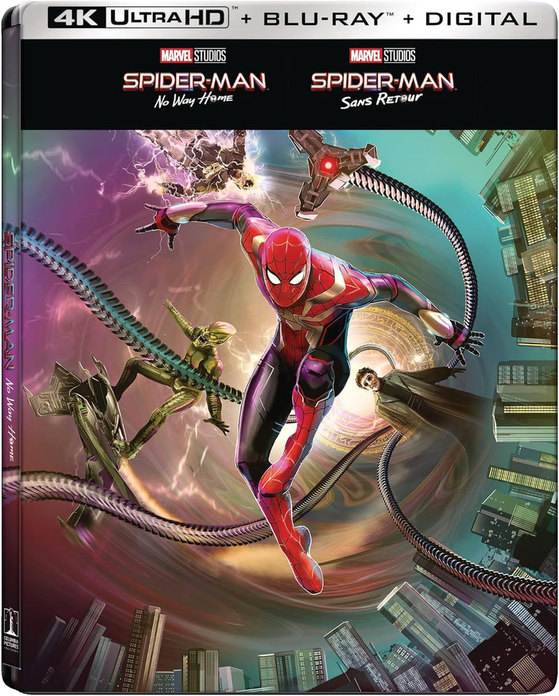Spider-Man: No Way Home (Steelbook) (4K-UHD)