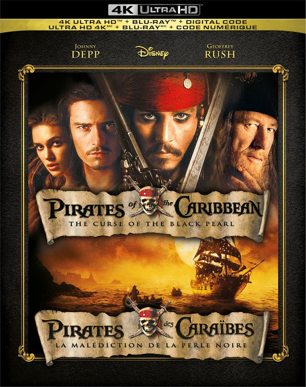 Pirates of the Caribbean: The Curse of the Black Pearl (4K-UHD)