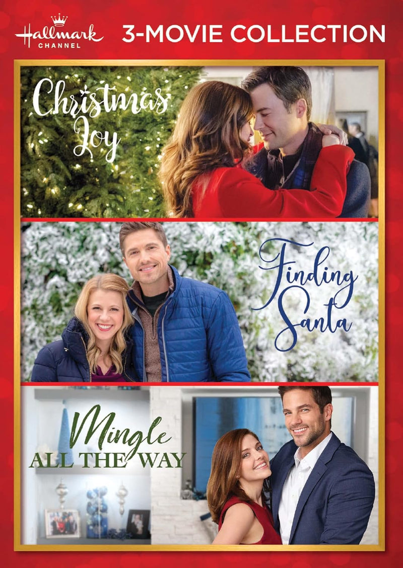 Hallmark 3 Movie Collection: Christmas Joy, Finding Santa & Mingle All the Way (DVD)