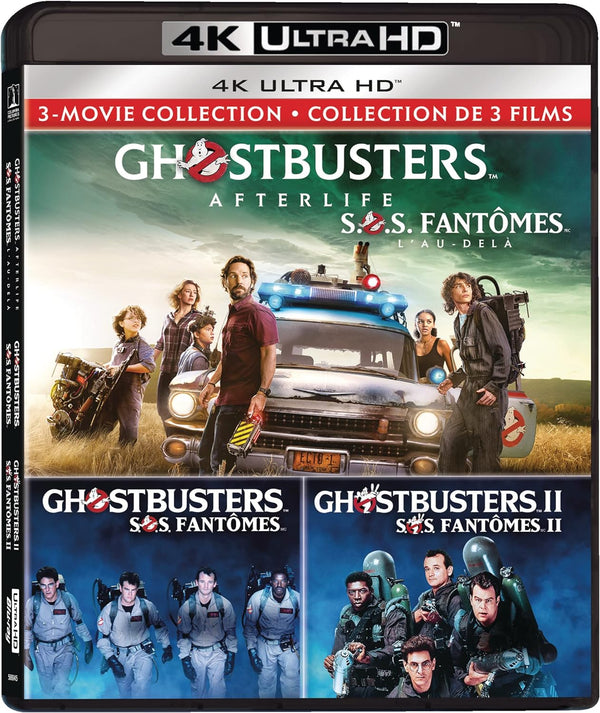 Ghostbusters: 3 Movie Collection (4K-UHD)