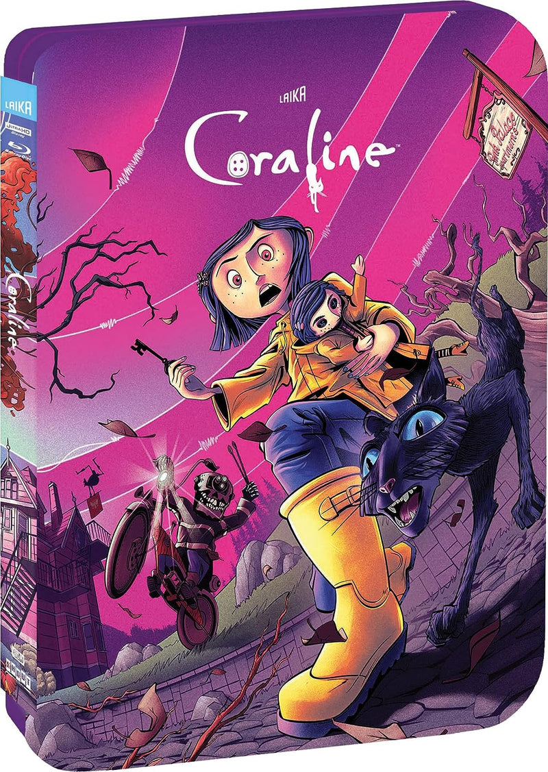 Coraline (Limited Edition Steelbook) (4K-UHD)