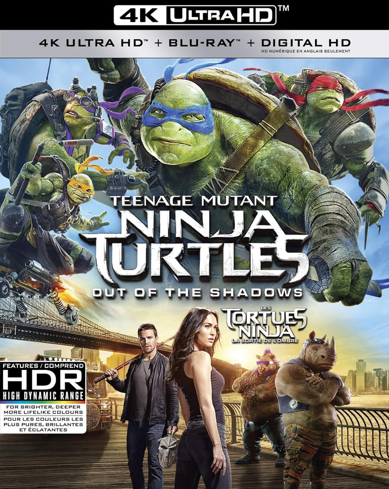 Teenage Mutant Ninja Turtles: Out Of The Shadows (4K-UHD)