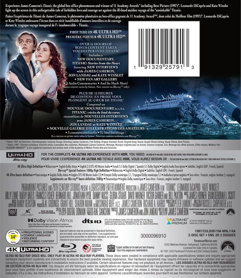Titanic (1997) (4K-UHD)