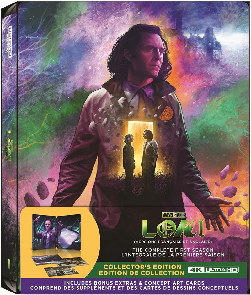 Loki: Season 1 (Collector's Edition Steelbook) (4K-UHD)