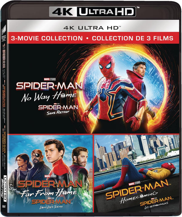 Spider-Man: Tom Holland 3-Movie Collection (4K-UHD)