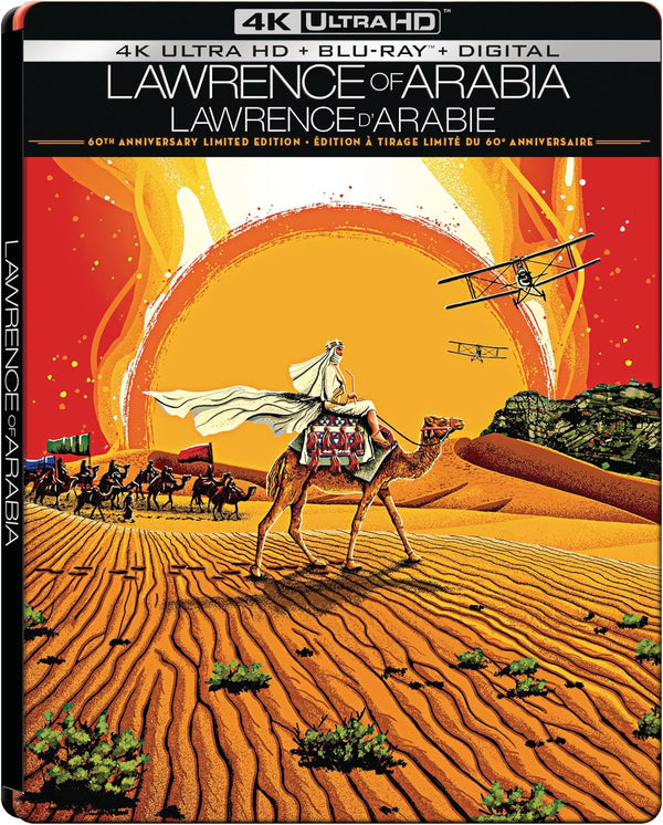 Lawrence of Arabia (60th Anniversary Steelbook) (4K-UHD)