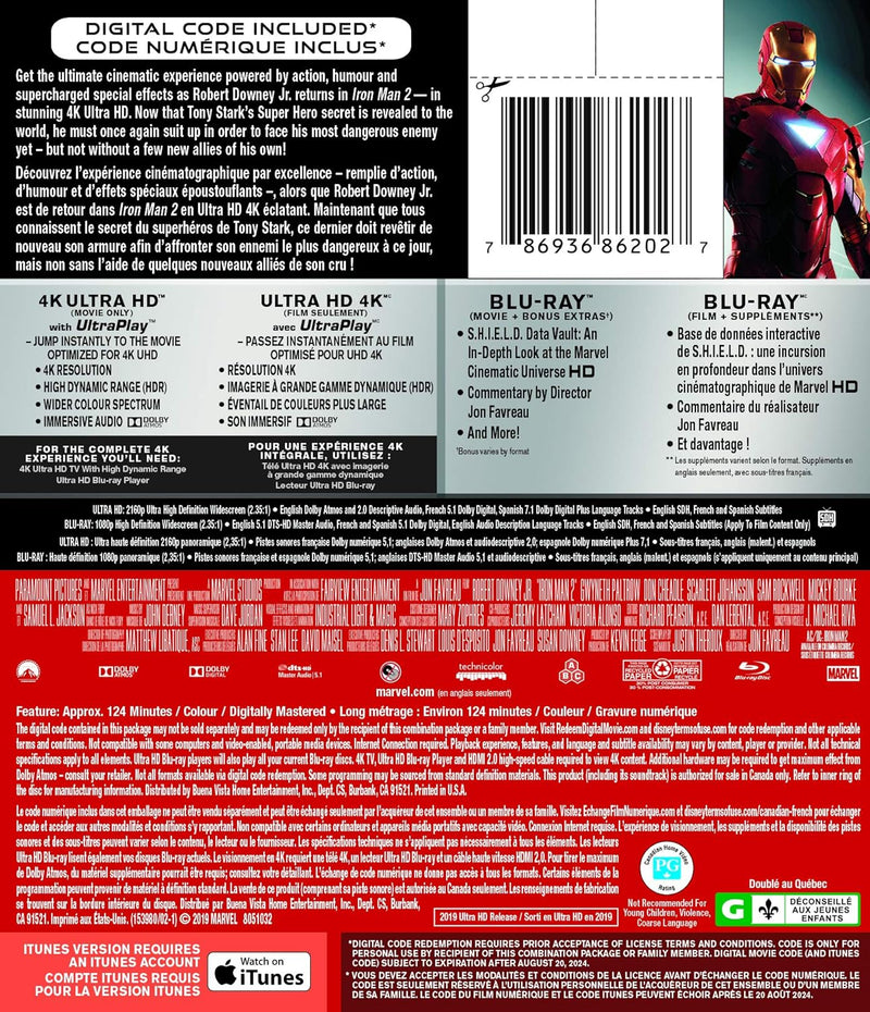 Iron Man 2 (4K-UHD)
