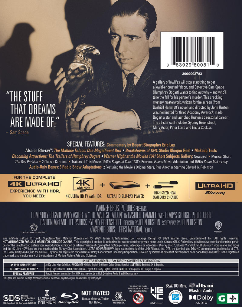 The Maltese Falcon (4K-UHD)