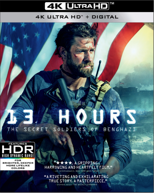 13 Hours: The Secret Soldiers of Benghazi (4K-UHD)