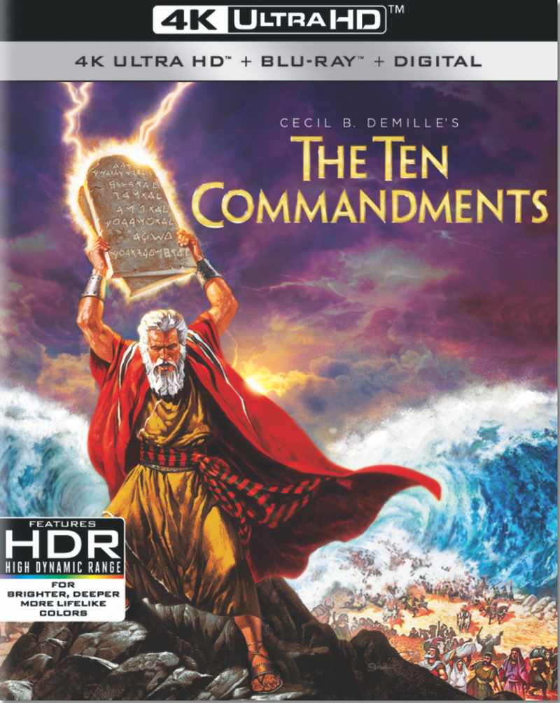 The Ten Commandments (1956) (4K-UHD)