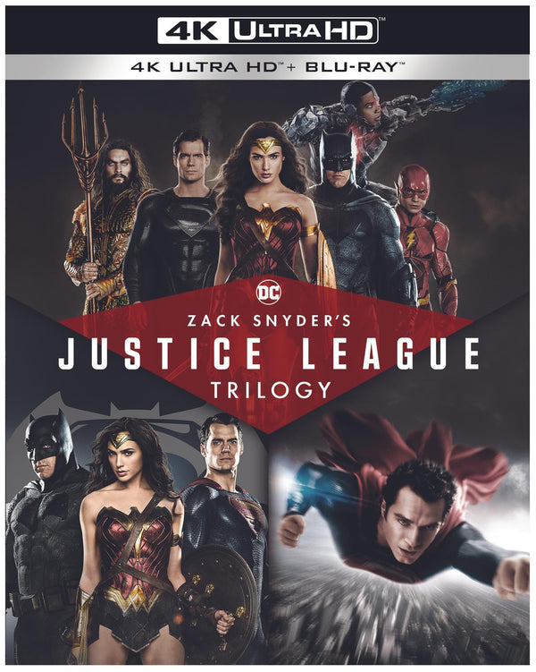 Zack Snyder’s Justice League Trilogy (4K-UHD)